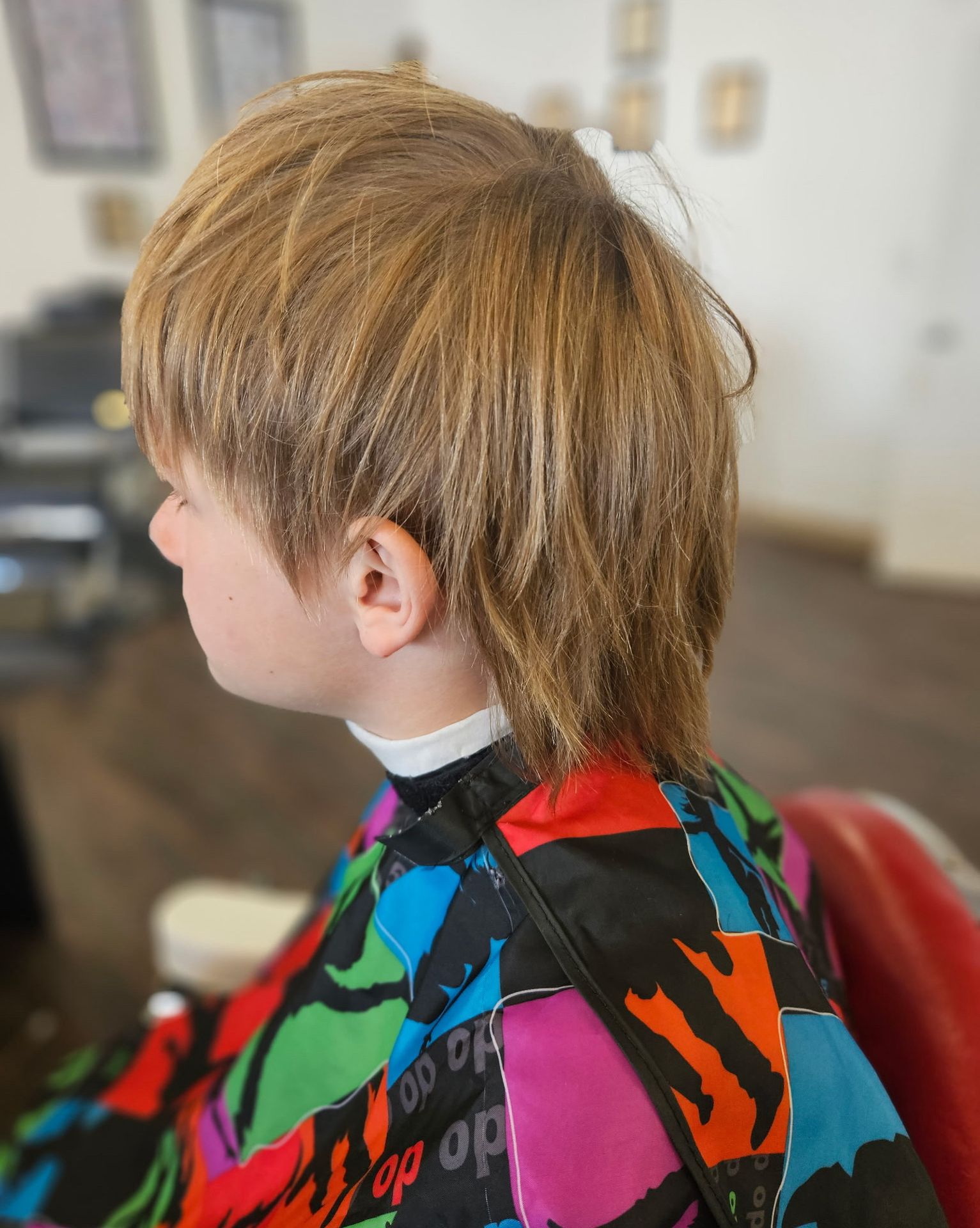 Client before haircut