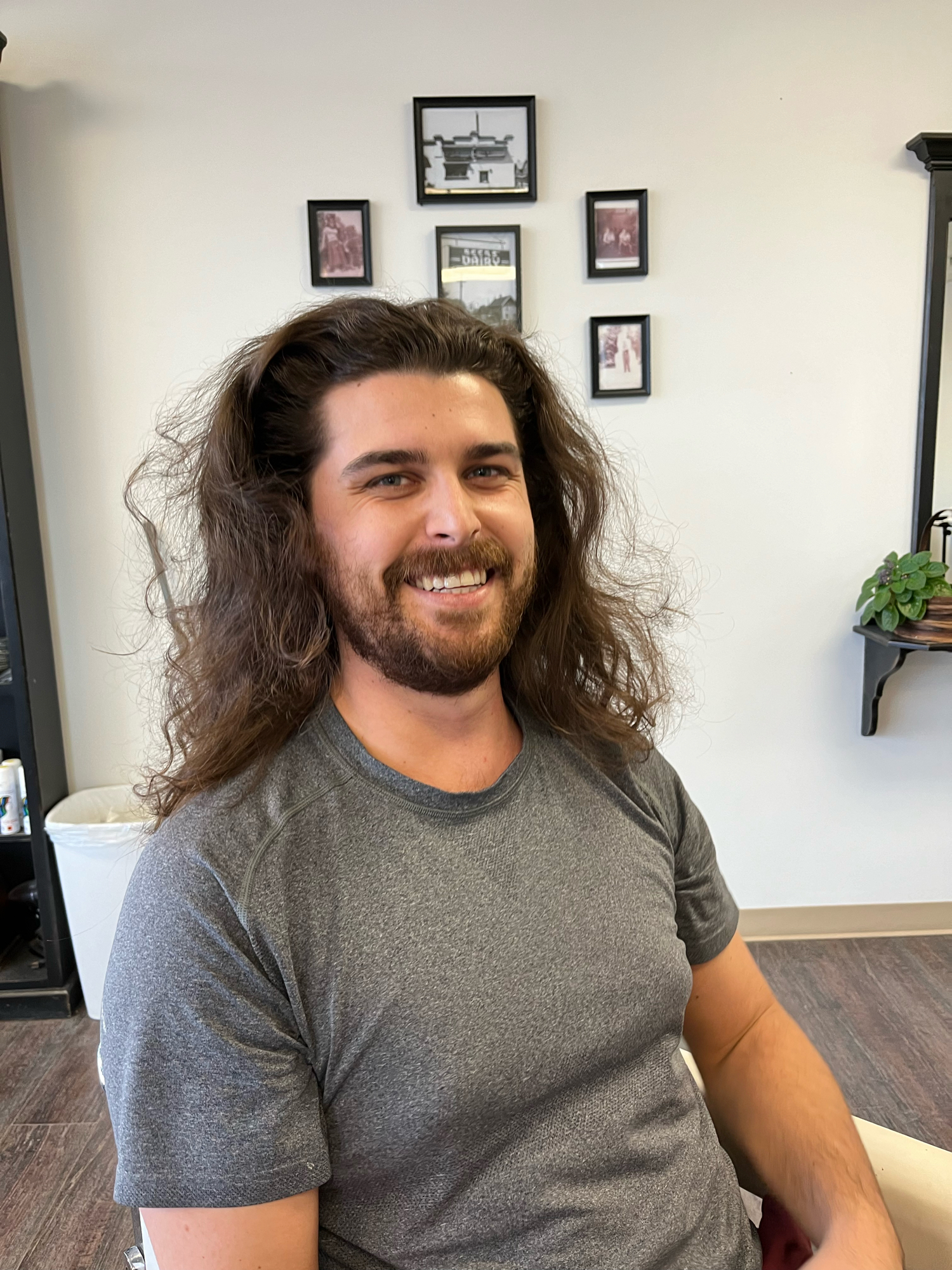 Sharp line-up at Back To Barbering