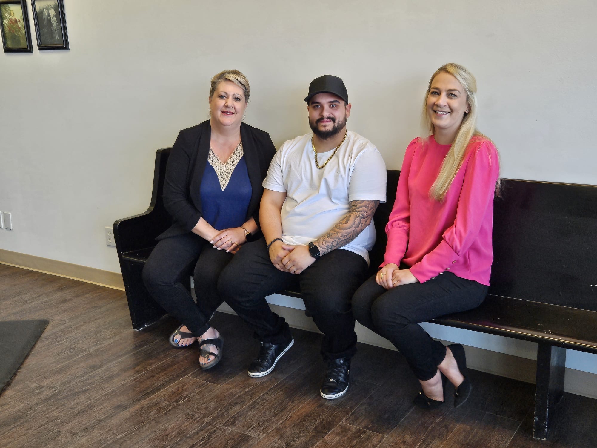 Barber at work at Back To Barbering